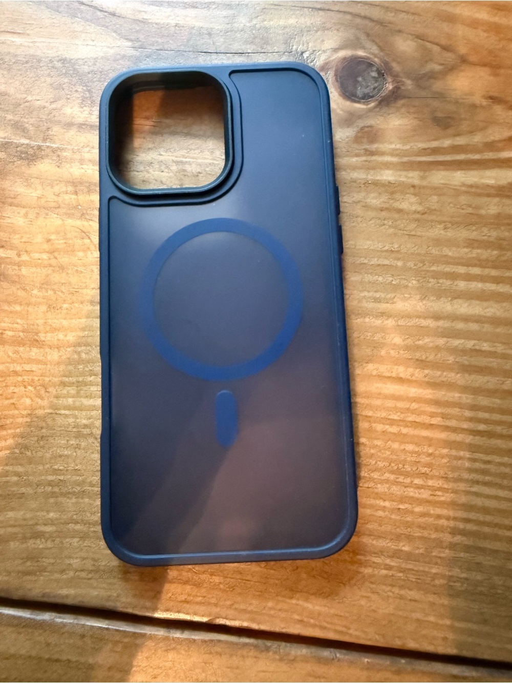 iPhone 15 Pro  Dark Blue Phone Case with MagSafe Target